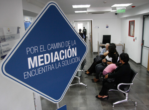  Primeros casos de mediación son atendidos en la Unidad Judicial Especializada de la Veintimilla