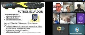 Centro Nacional de Mediación impulsó taller sobre resolución de conflictos en el ámbito deportivo ecuatoriano